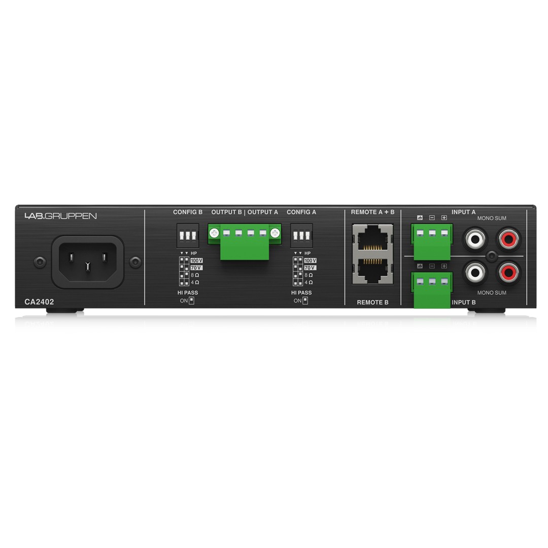 Lab Gruppen CA-2402 2 x 240W Commercial Amplifier - Image 4
