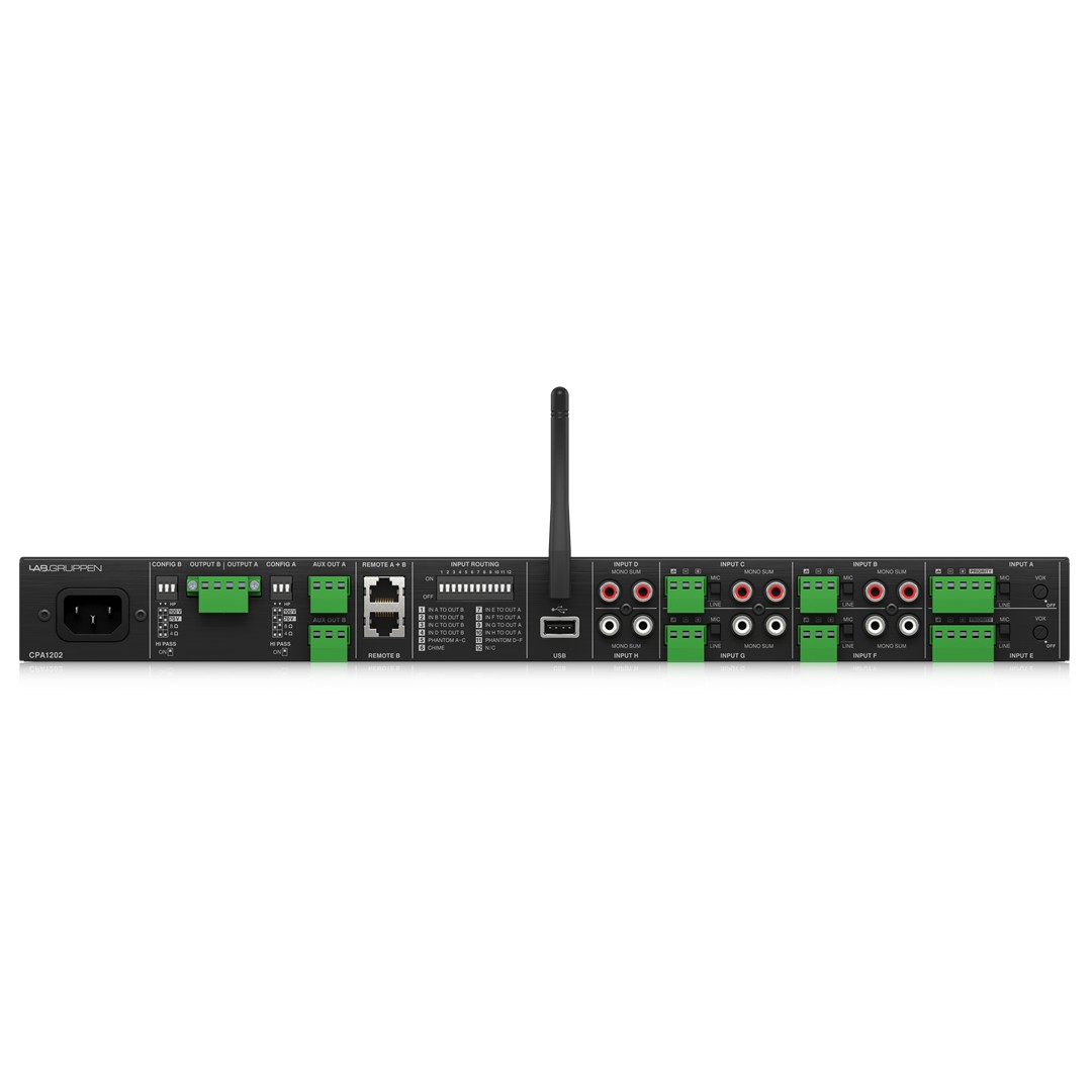 Lab Gruppen CPA-1202 2 x 120W Commercial Mixer Amplifier - Image 5