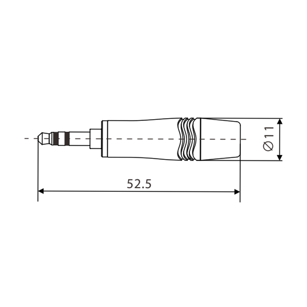 ROXTONE CONNECTOR 3.5MM STEREO MALE INLINE - Image 2