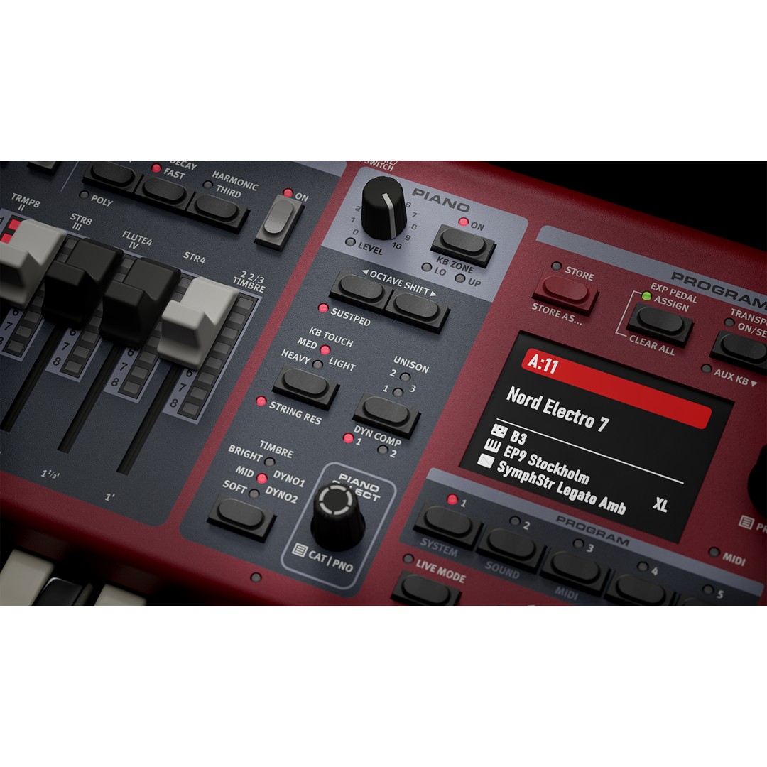 NORD ELECTRO 7 HP 73‑note Kawai Hammer Action Portable Keybed - Image 3