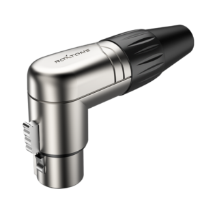 ROXTONE CONNECTOR RIGHT ANGLE XLR INLINE FEMALE