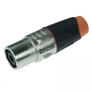 SP24MN - Loudspeaker connection 4-pin, metal housing male