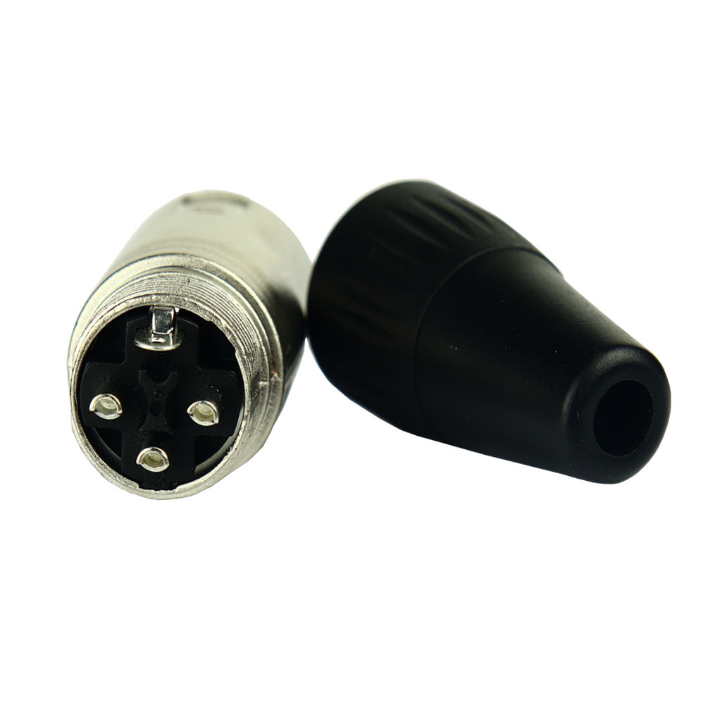TECNIX Female 3-Pin XLR chassis Mount China Neutrik Silver Chassis - Image 3