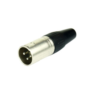 TECNIX Female 3-Pin Xlr Connector China Neutrik Silver Chassis