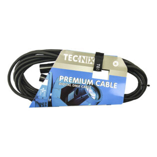 TECNIX 2 METER DMX CABLE - BLACK