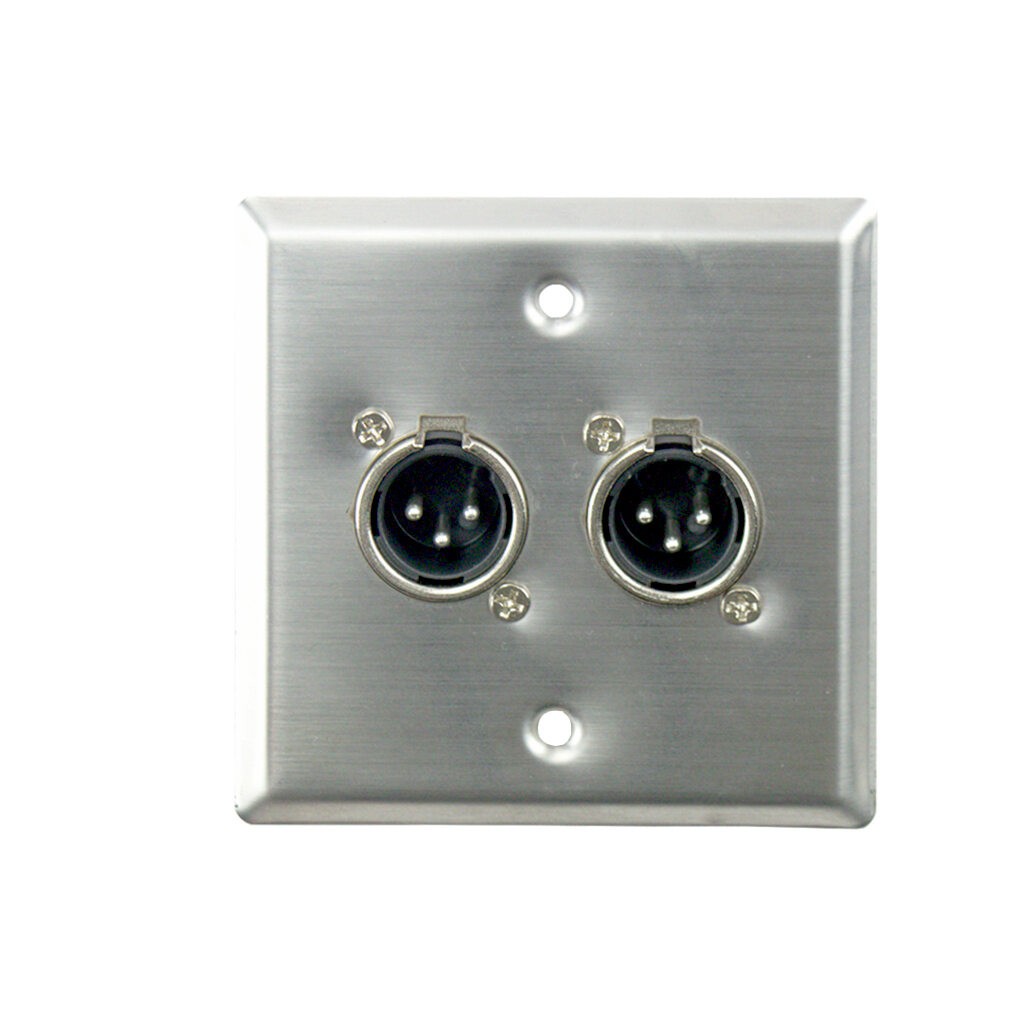 TECNIX PANEL BOX 2XLRM - WALL MOUNT