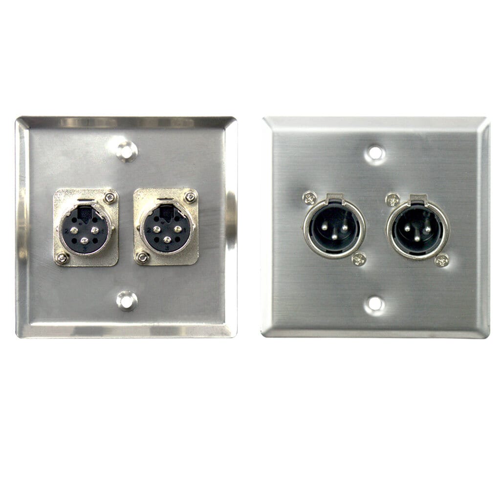 TECNIX PANEL BOX 2XLRM - WALL MOUNT - Image 2