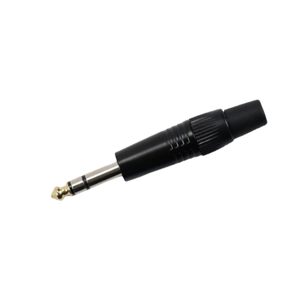 Tecnix Stereo 1/4" Jack black connector - Image 3