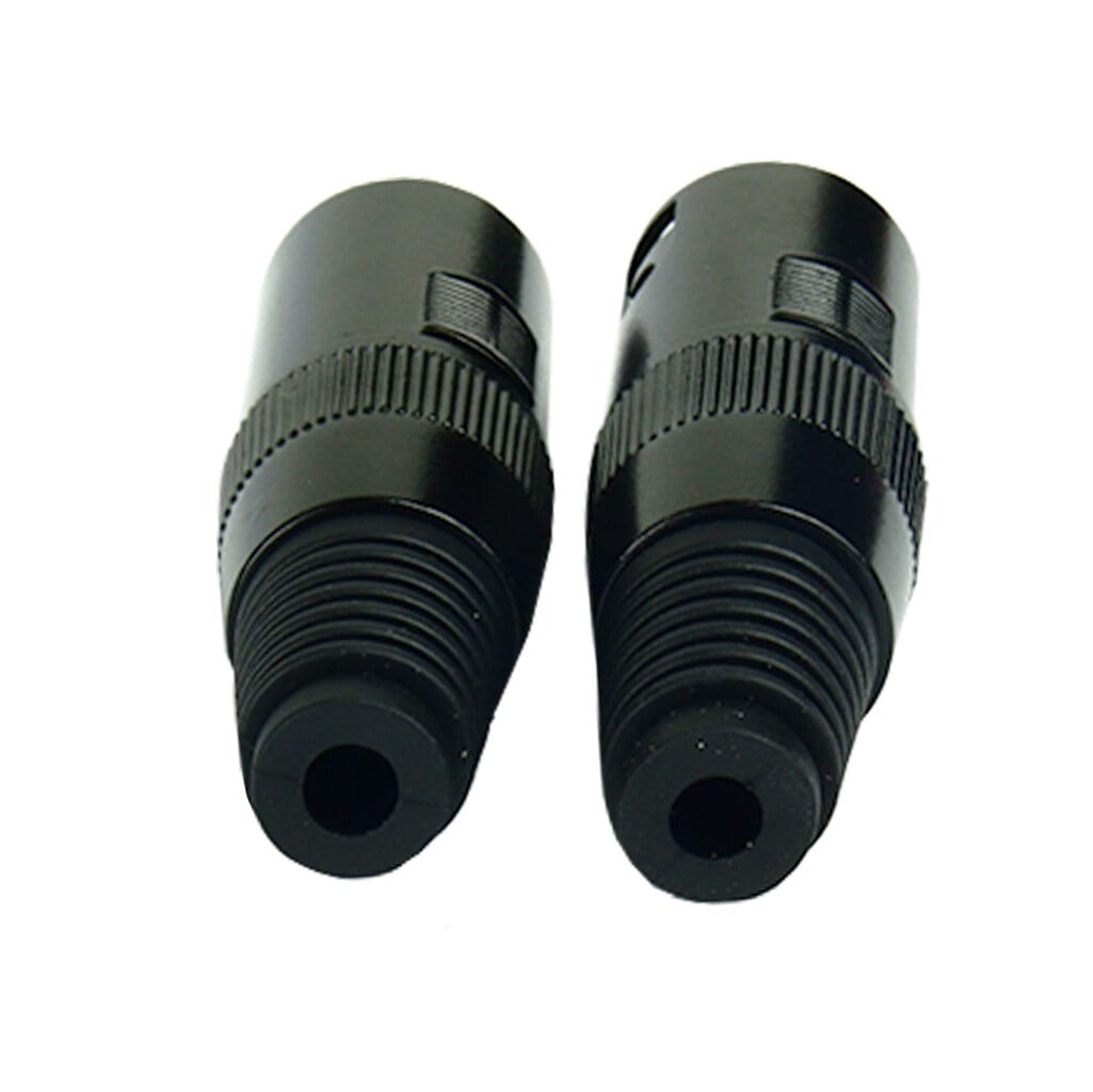 TECNIX Female 3-Pin XLR Connector Black Chassis - Image 5