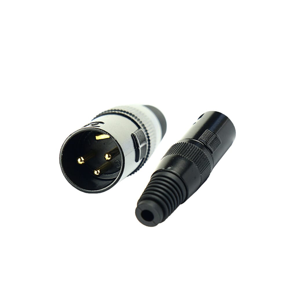 TECNIX Female 3-Pin XLR Connector Black Chassis - Image 6