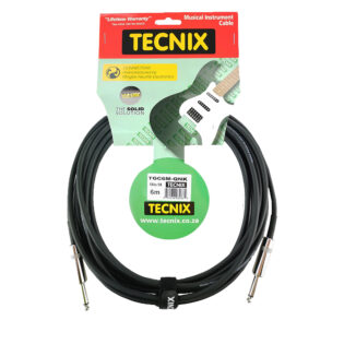 TECNIX 6M 1/4"-1/4" GUITAR CABLE