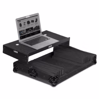 UDG Ultimate Flight Case Multi Format XL Black MK3 Plus (Laptop Shelf):U91019BL3