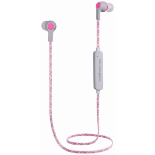 Volkano Moda - Nylon Bluetooth Earphones with Carry Case - PK