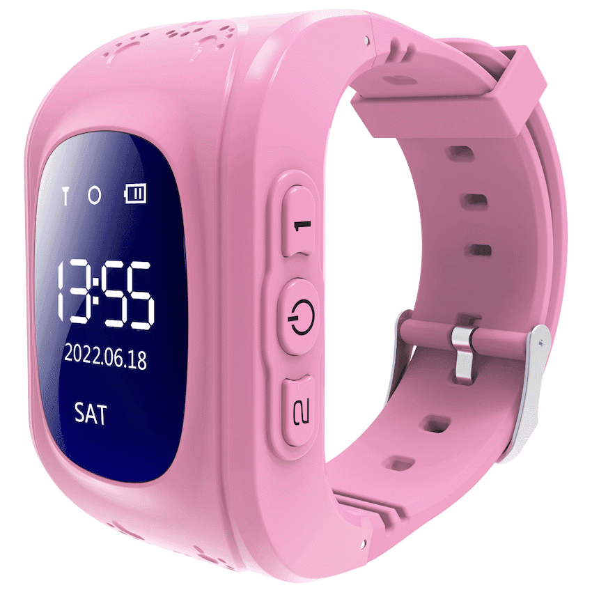 Volkano Kids Find Me Series Children's GPS Tracking Watch - Pink