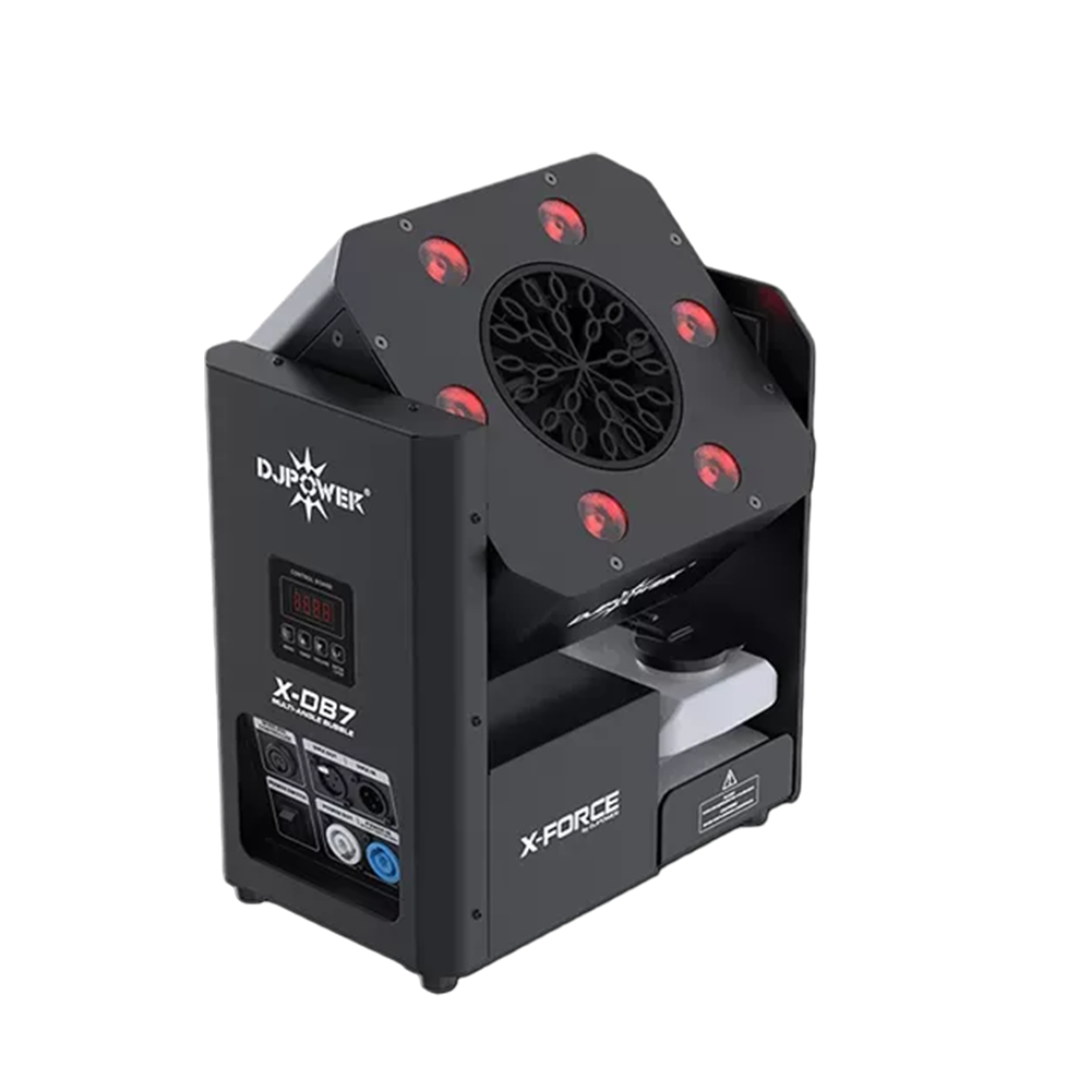 DJPOWER X-DB7 BUBBLE MACHINE MULTI ANGLE RGBA 60W Normal - Image 2