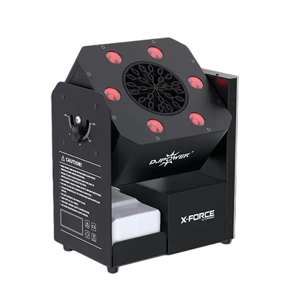 DJPOWER X-DB7 BUBBLE MACHINE MULTI ANGLE RGBA 60W Normal - Image 4