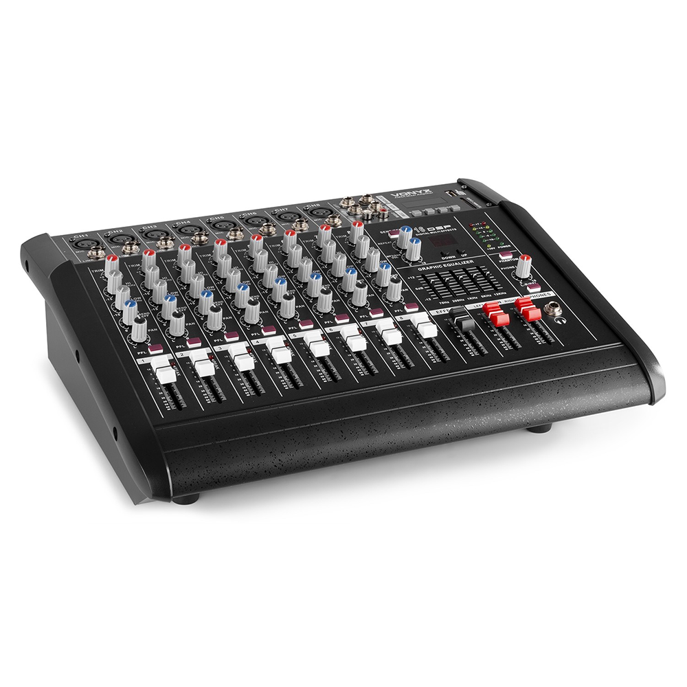 VONYX AM8A MUSIC MIXER DSP/BT/SD/USB/MP3 8-CH - Image 2