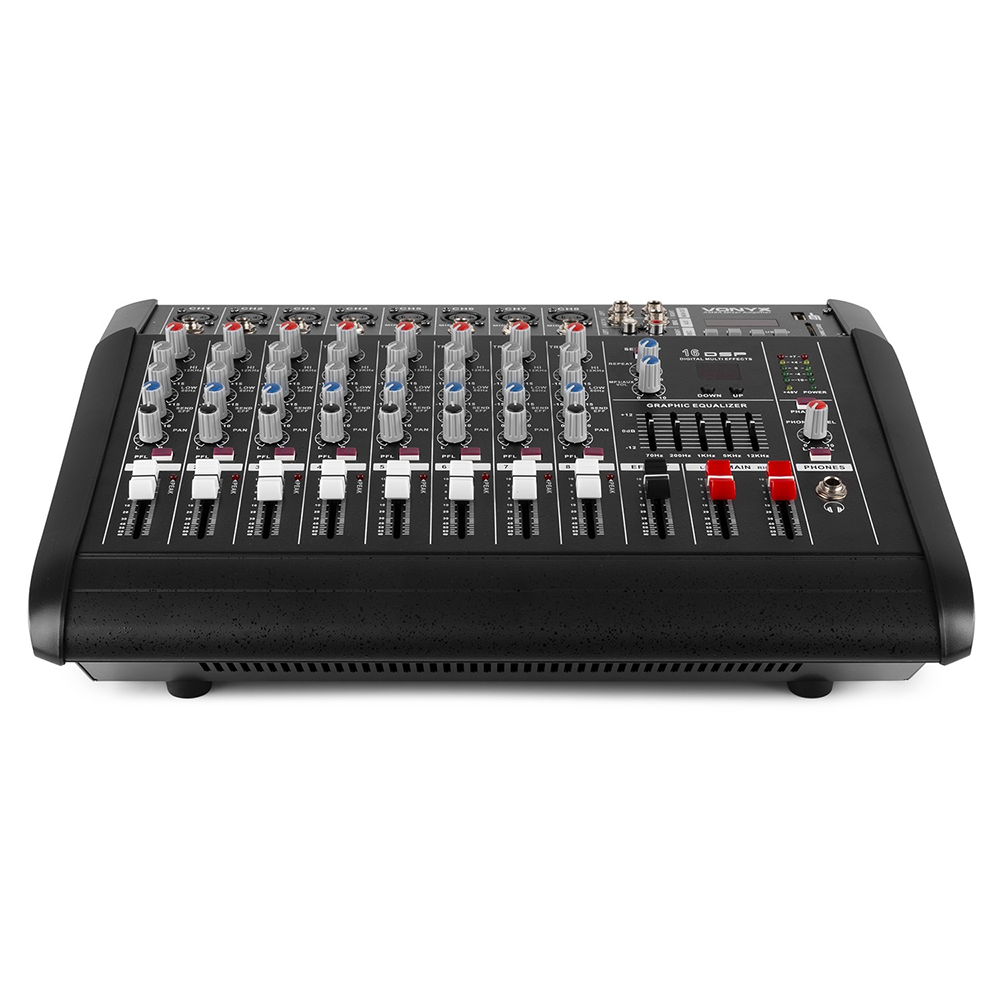 VONYX AM8A MUSIC MIXER DSP/BT/SD/USB/MP3 8-CH - Image 4
