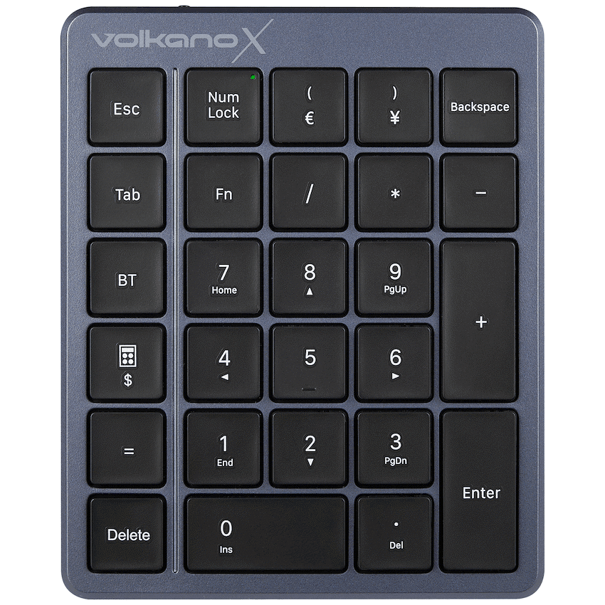 Volkano X Numeric Series Keypad With Scissor keys - Black - Image 2