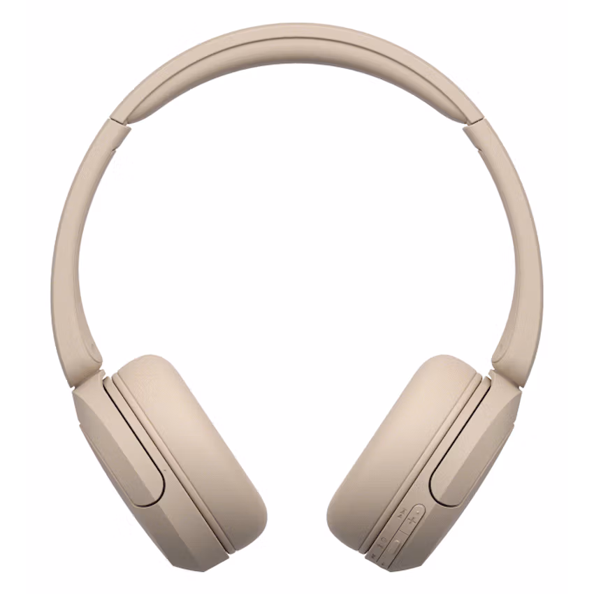 Sony WH-CH520 (Beige) Bluetooth On-Ear Headphones - Image 2