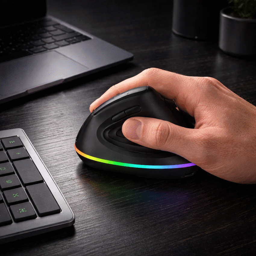 VolkanoX Aether Series Wireless Mouse With RGB - Image 3