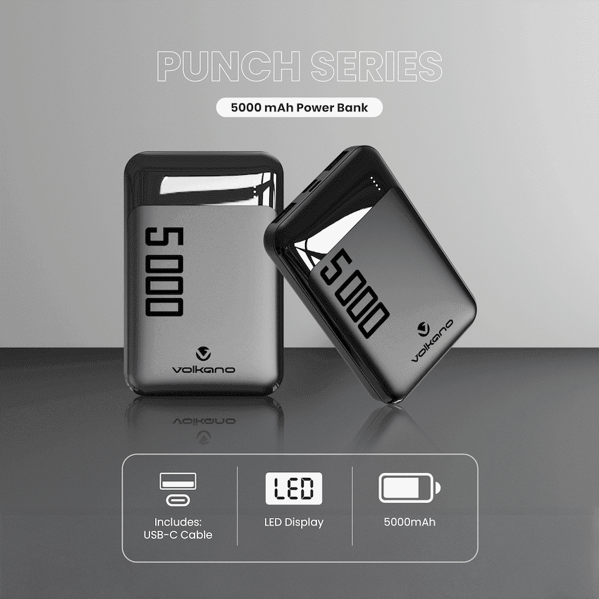 Volkano Punch Series 5000mah Power Bank - Image 3
