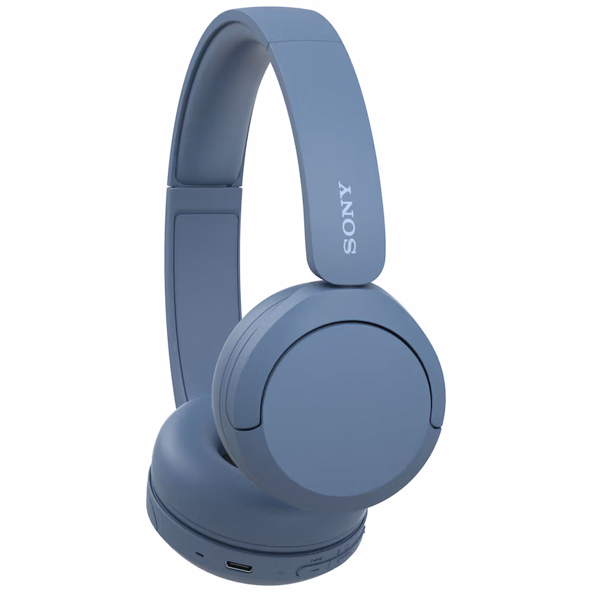 Sony WH-CH520 (Blue) Bluetooth On-Ear Headphones - Image 4