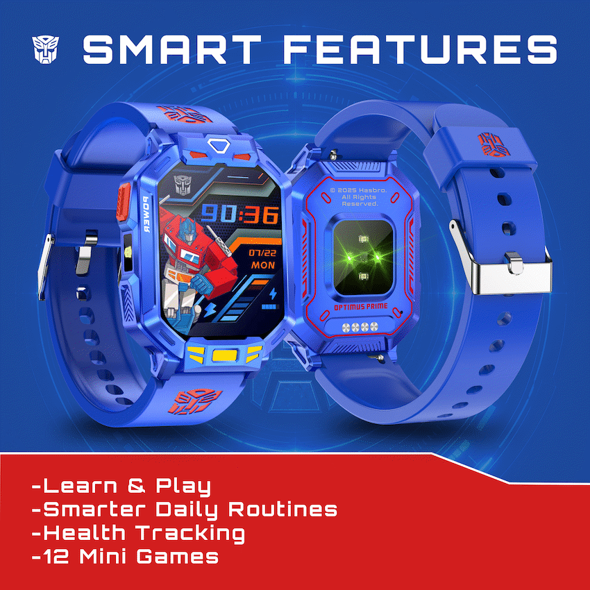 Volkano Transformers Series Kids Watches - Optiomus Prime - Image 4