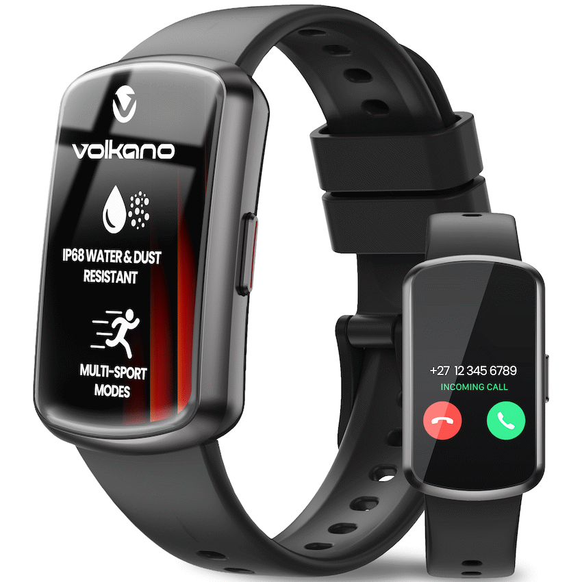 Volkano Ayla Collection Fitness Smartwatch - Black - Image 4