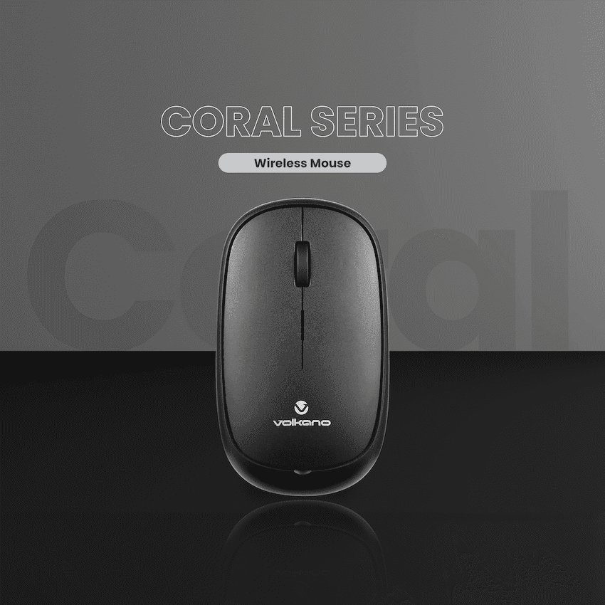 Volkano Coral series Bluetooth Wireless Mouse - Black - Image 5