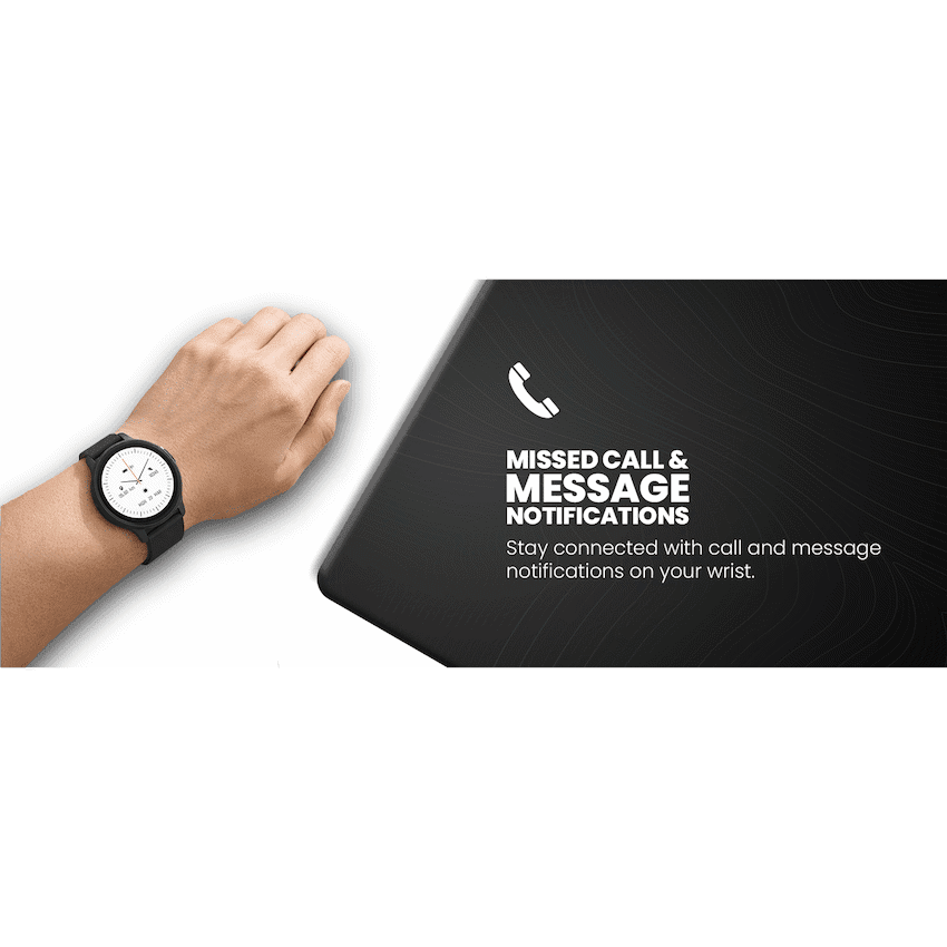 Volkano Active Tech Trend series Watch with heart rate monitor - Black - Image 5