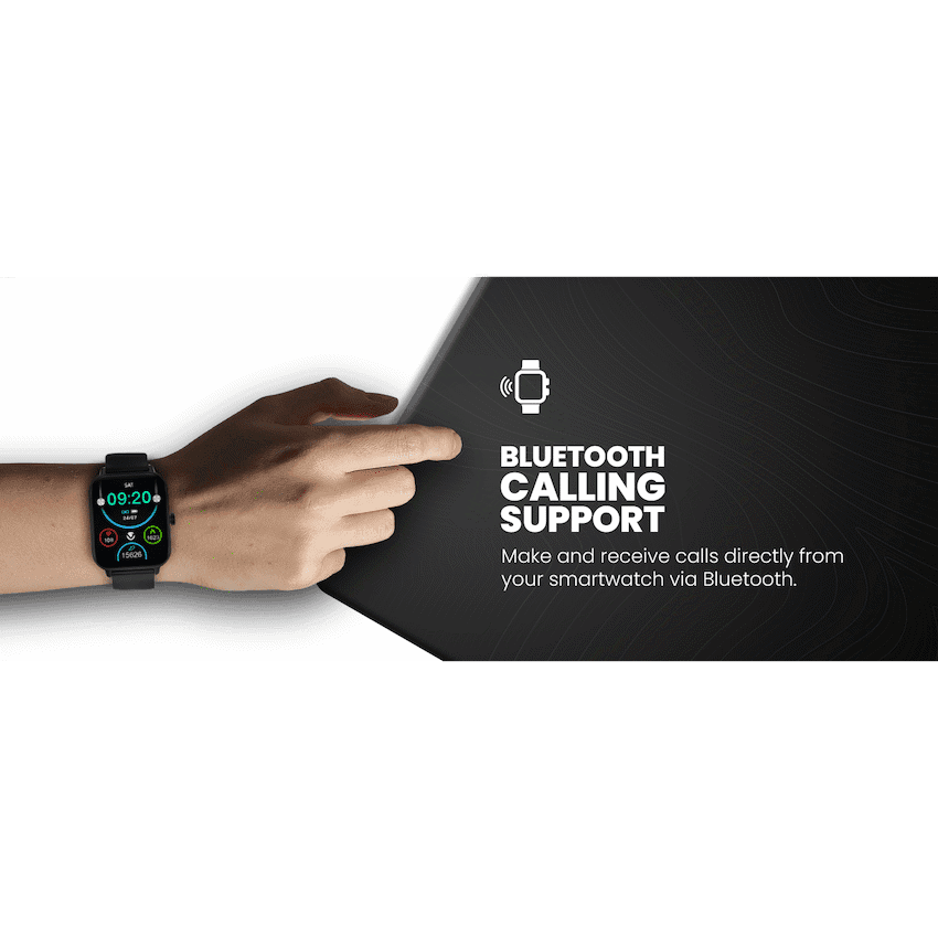 Volkano Chroma Series Smartwatch with Black Strap - Image 5