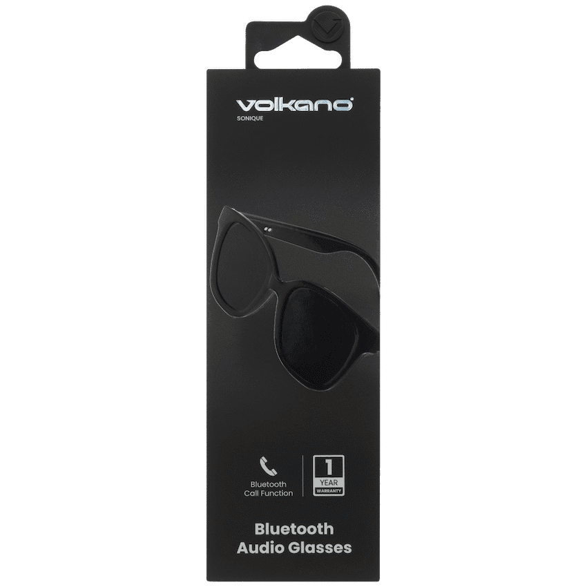 Volkano Sonique Series Bluetooth Audio Glasses - Dark Lenses - Image 5