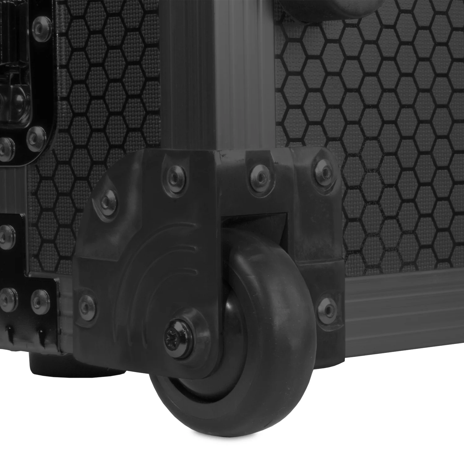 UDG Ultimate Flight Case Set Multi Format Turntable Battle & 10"/12" Mixer Plus (Laptop Shelf + Wheels) - Image 2