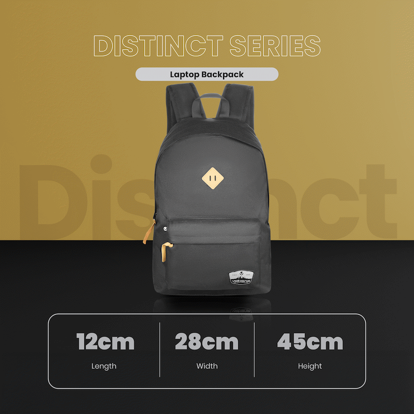 Volkano Distinct 15.6" Laptop Backpack - Black - Image 6