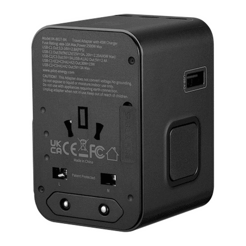 Volkano Jetsetter series 45W PD Travel Adaptor - Image 7