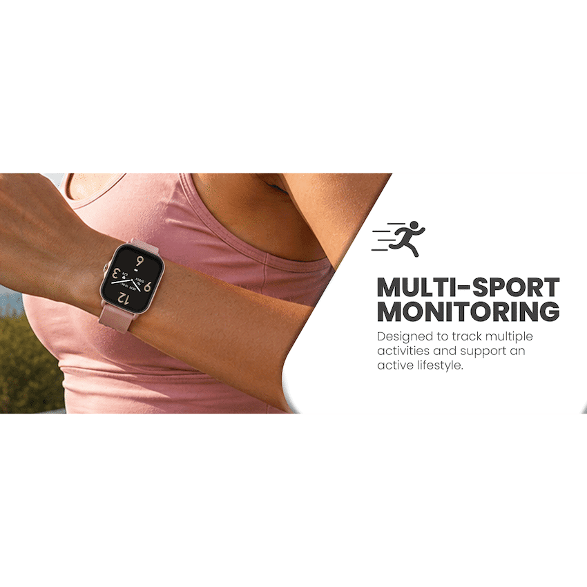 Volkano Active Tech Serene series Watch with heart rate monitor - Gold - Image 7