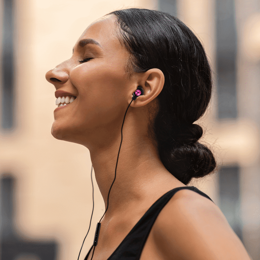 Volkano Alloy series metal earphone - Purple - Image 8