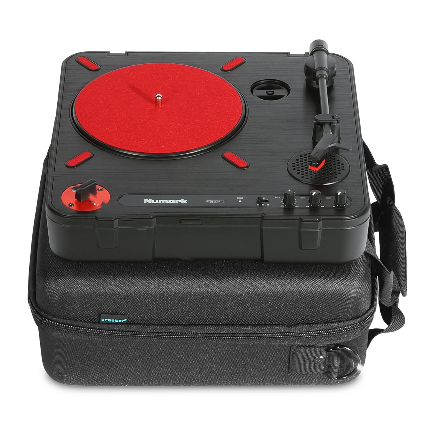 UDG Creator Pioneer XDJ-700 / Numark PT01 Scratch Turntable USB Hardcase Black - Image 4