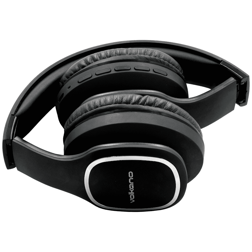 Volkano Phonic Series Bluetooth Full Size Headphones - Black - Image 9