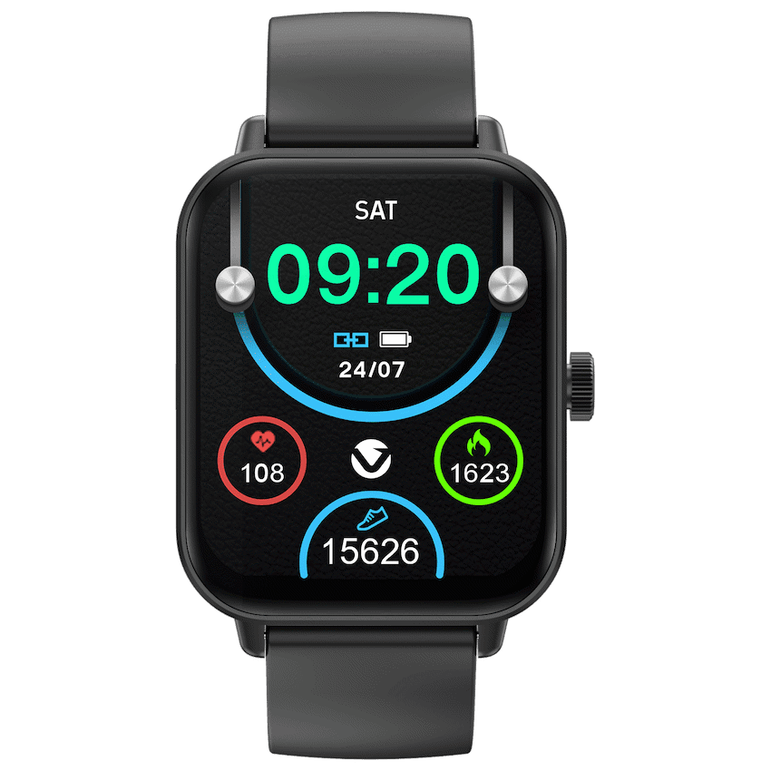 Volkano Chroma Series Smartwatch with Black Strap - Image 9