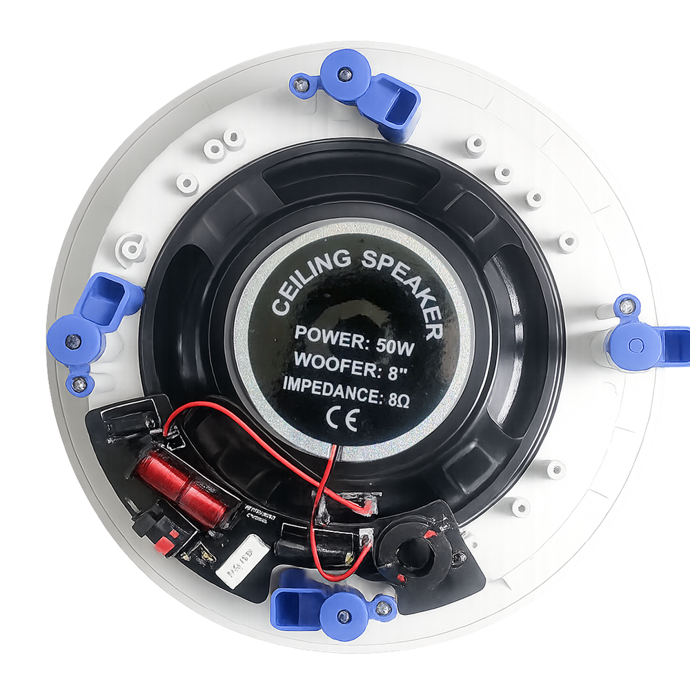 FILO C8D CEILING SPEAKER 8INCH WHITE 50W 8OHM - Image 3