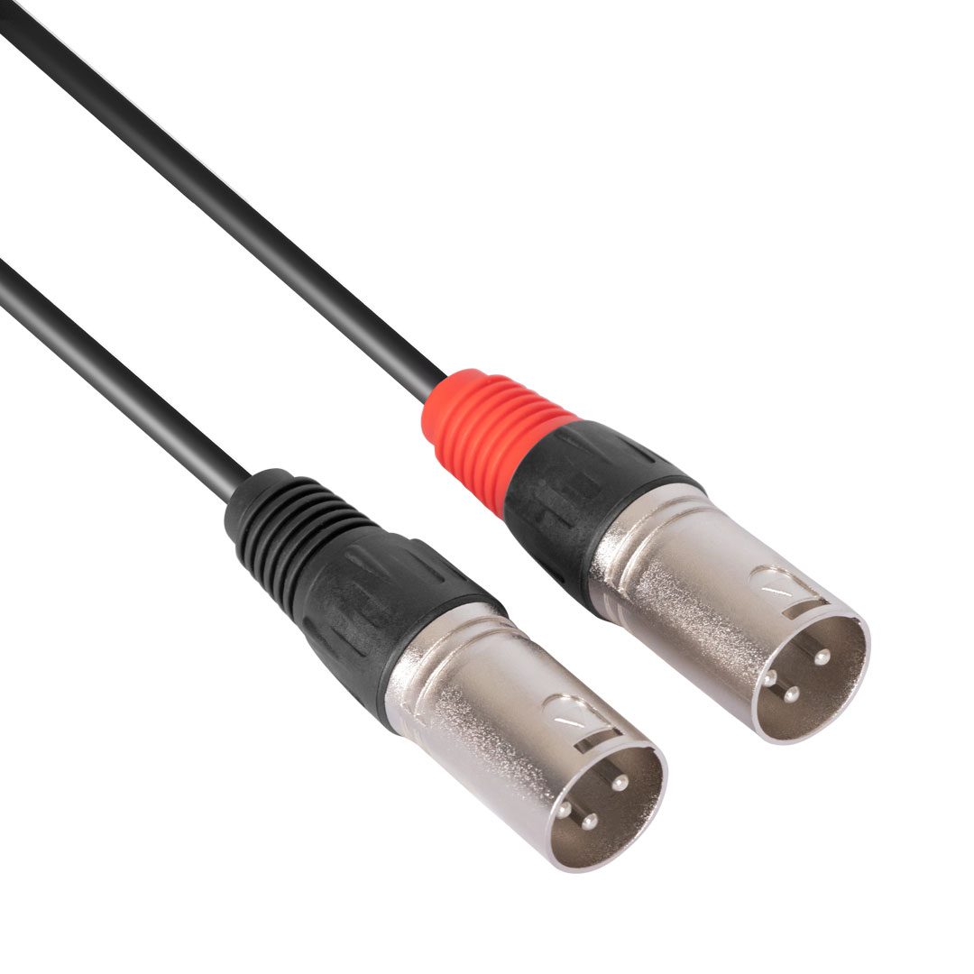 XMAX Dual Mono Jack-Dual XLR Male 1.5m - Image 7
