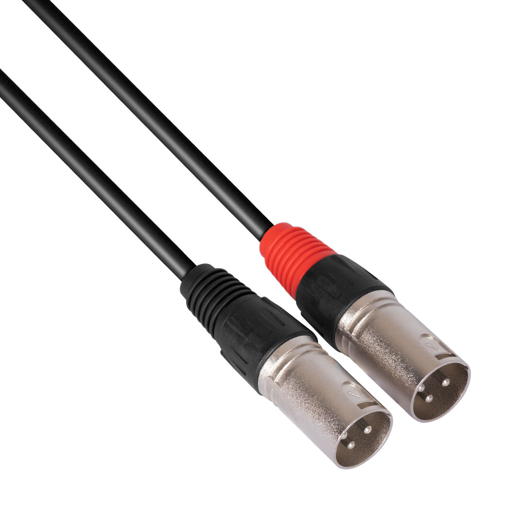 XMAX Dual XLR Male-Minijack 1.5m - Image 3