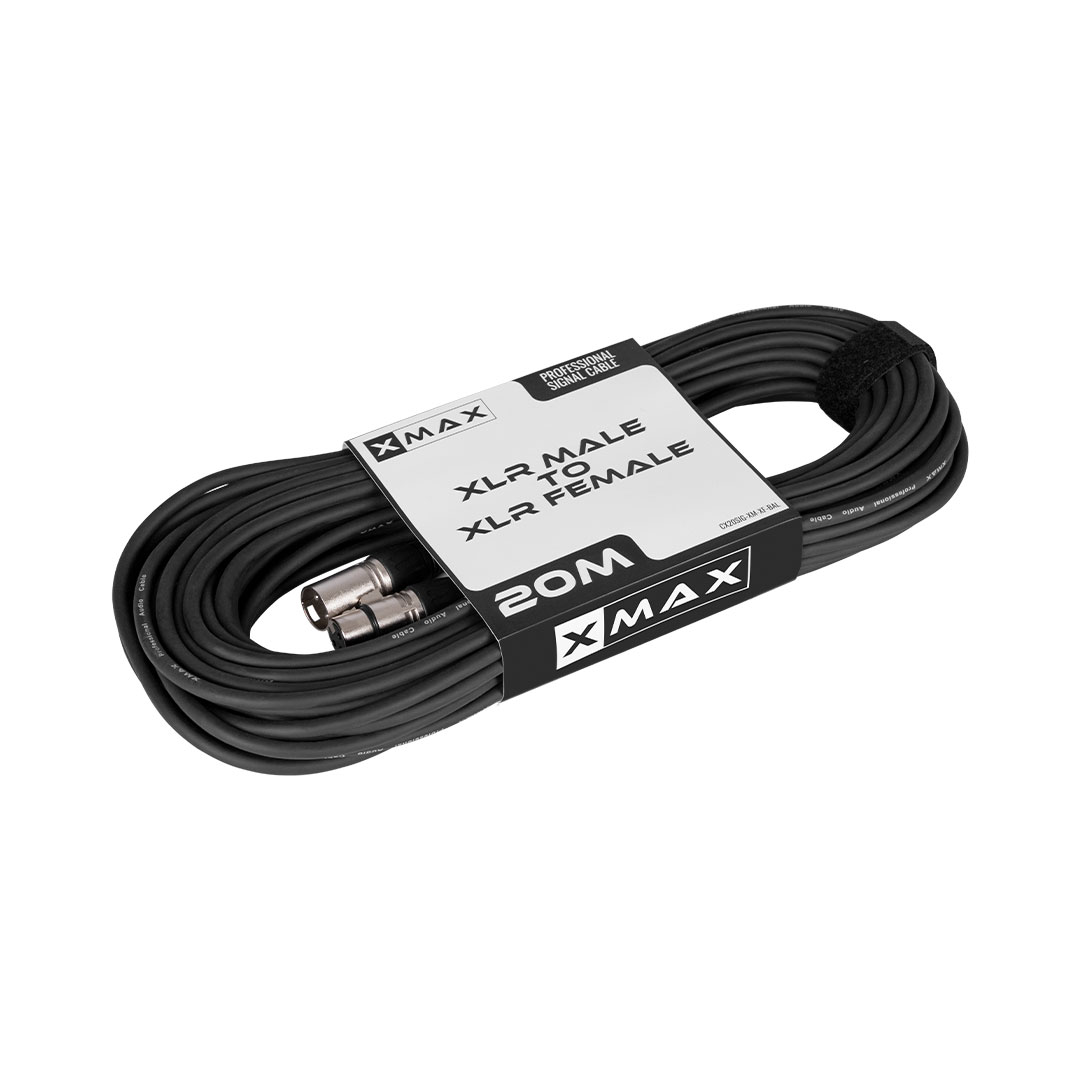 XMAX XLR Male-XLR Female 20m
