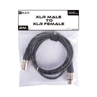 XMAX XLR Male-XLR Female 2m