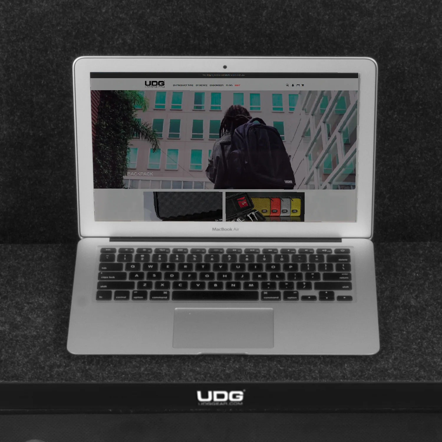 UDG Ultimate Flight Case AlphaTheta DDJ-GRV6 Black Plus (Laptop Shelf): U91104BL - Image 4