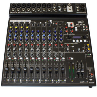 Peavey PV-14AT Auto Tune Mixer W/BT-USB-MP3