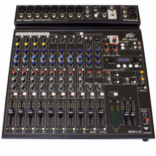 Peavey PV-14AT Auto Tune Mixer W/BT-USB-MP3