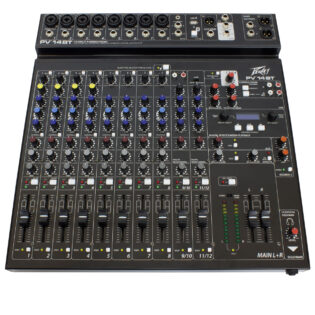 Peavey PV-14BT Bluetooth Mixer W/USB-MP3